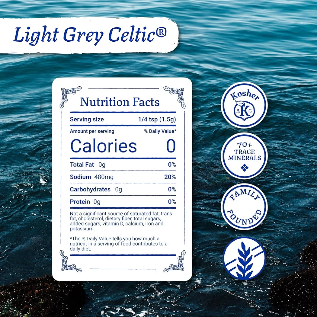 Sal Marina Gruesa Celtic Sea Salt Light Grey Celtic 227g