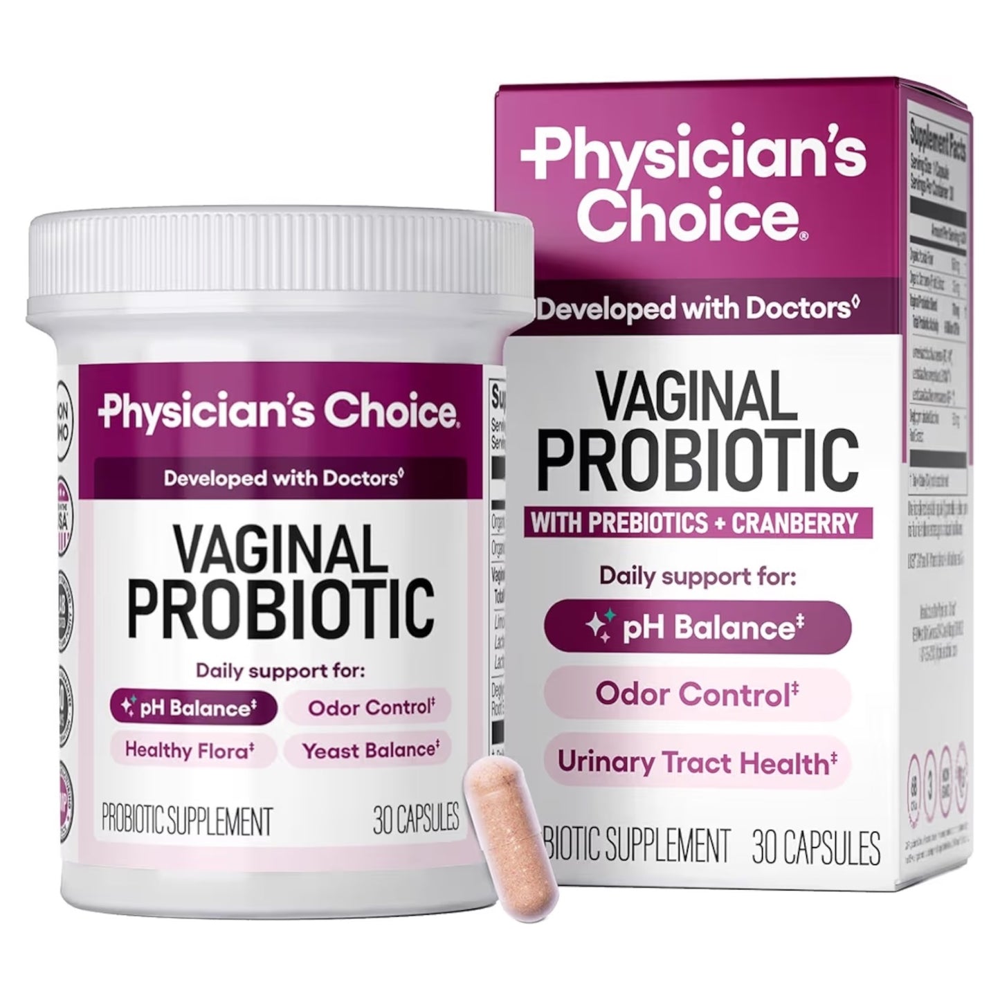 WOMEN: Cápsulas Physician’s Choice Vaginal Probiotic x30 Unidades