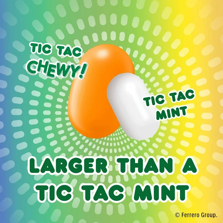 Tic Tac Chewy! Ácido Sour Adventure Tamaño Grande 51g