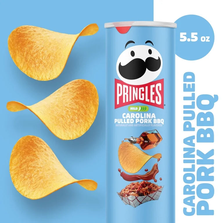 Pringles Carolina Pulled Pork BBQ 155g