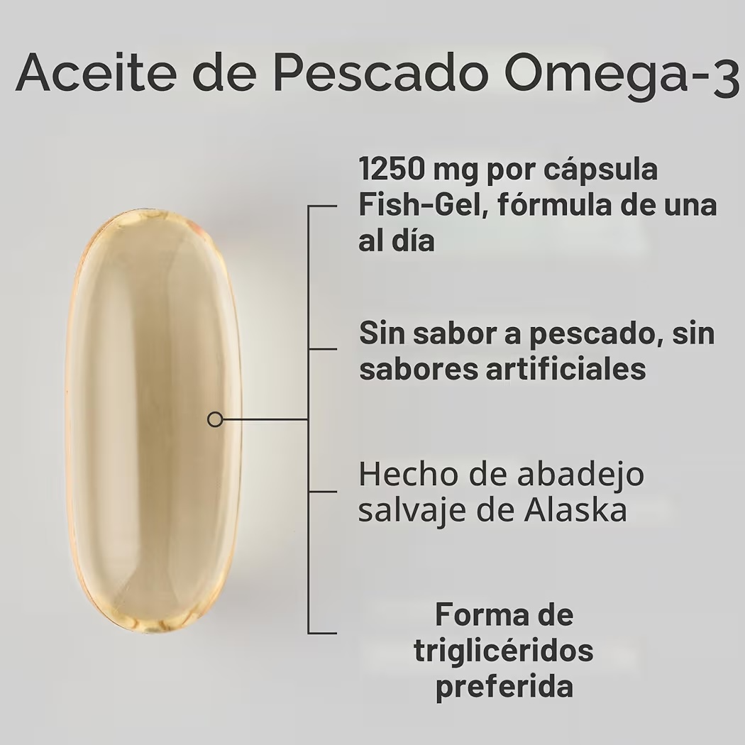 OMEGA 3: Cápsulas Blandas Sports Research Alaskan Omega 3 Fish Oil Triple Strength x90 Unidades