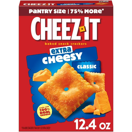 Snack Cheez-It Classic Extra Cheesy Tamaño Grande 350g