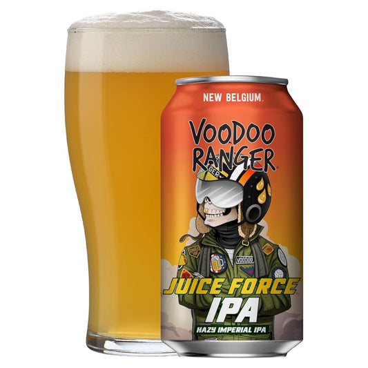 +18: Cerveza Voodoo Ranger New Belgium Juice Force IPA 355 mL
