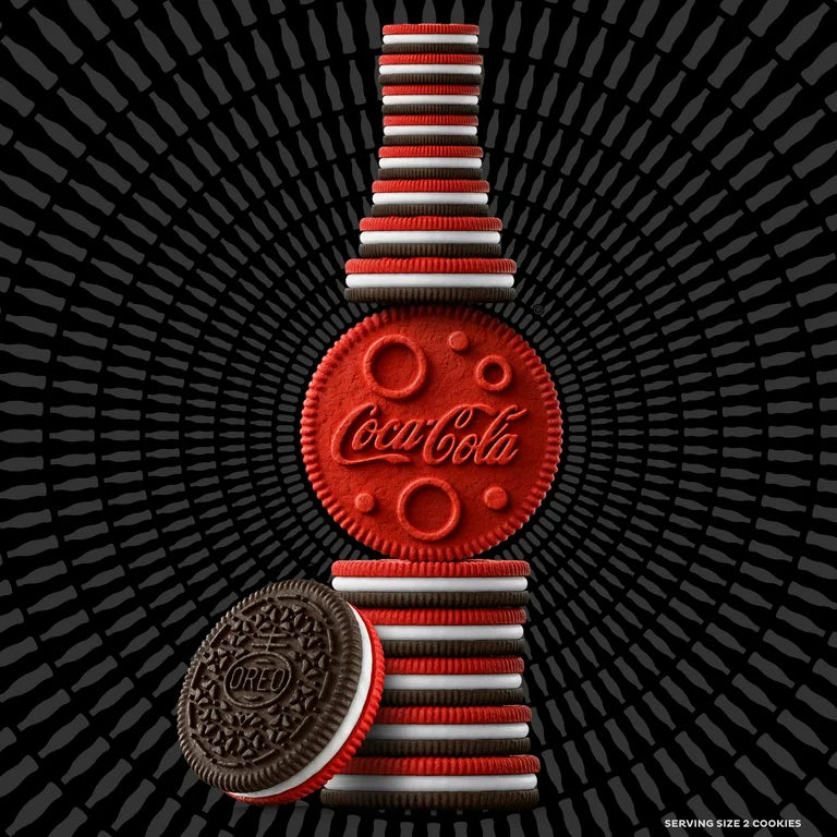 EDICIÓN LIMITADA: Oreo x Coca Cola Tamaño Grande 303g