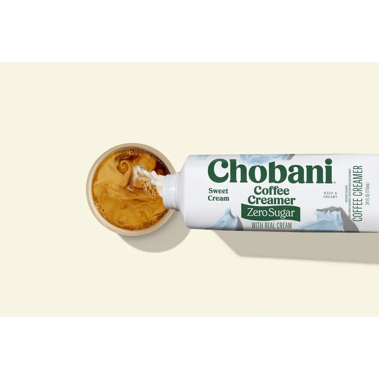 Crema Café Chobani Creamer Sweet Cream Sin Azúcar 710 mL