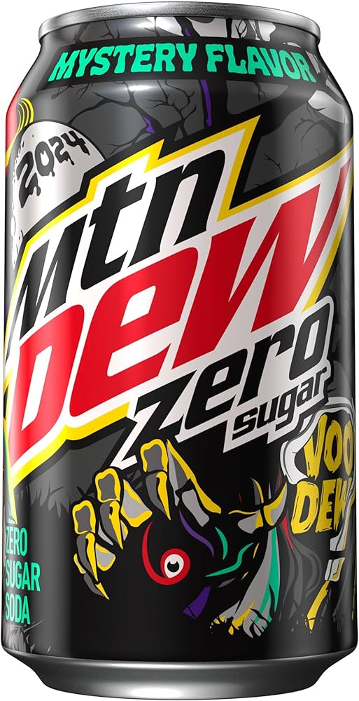 HALLOWEEN: Mountain Dew Mystery Flavor Sabor Misterioso 355 mL