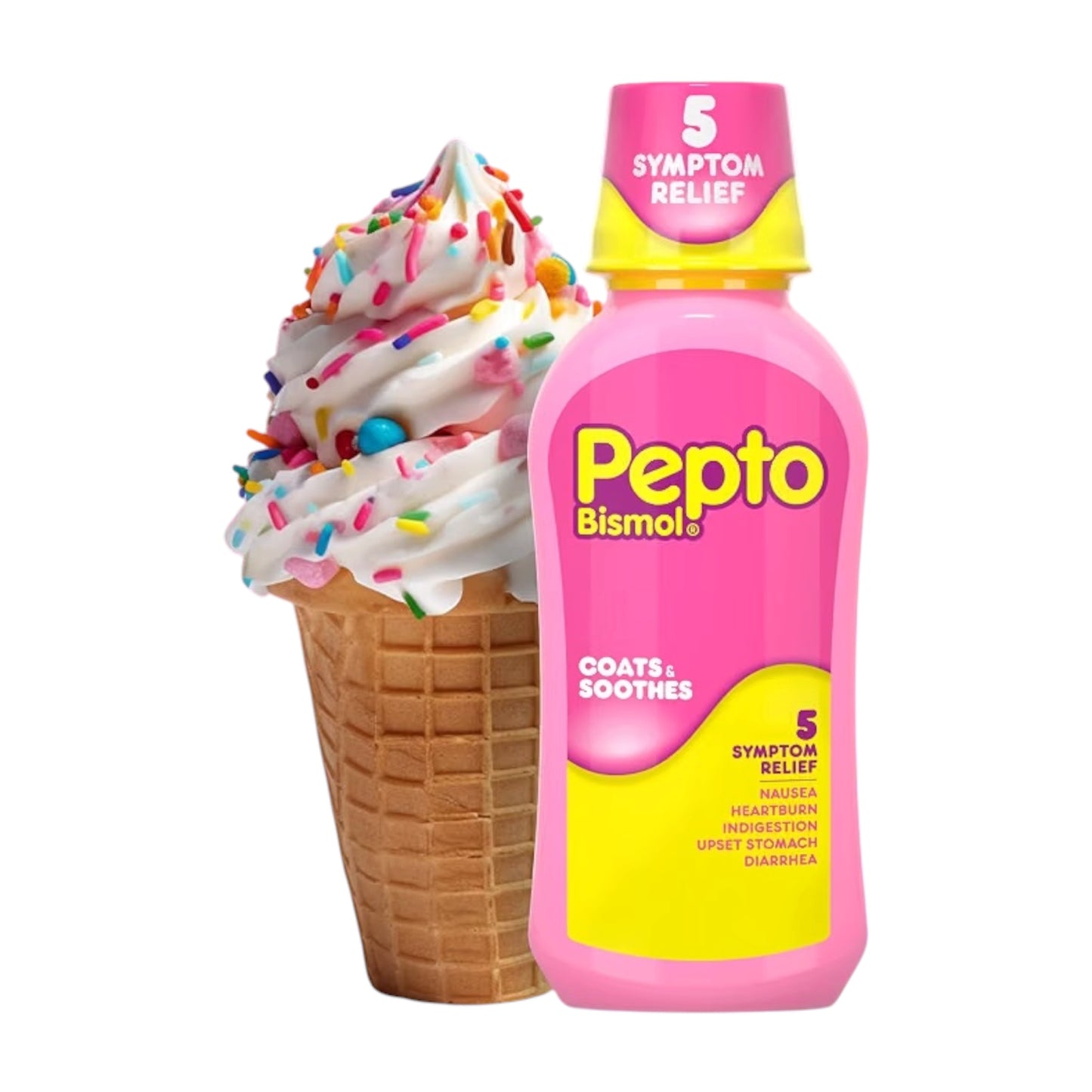 RELIEF: Pepto Bismol Líquido 5 Symptom 473 mL