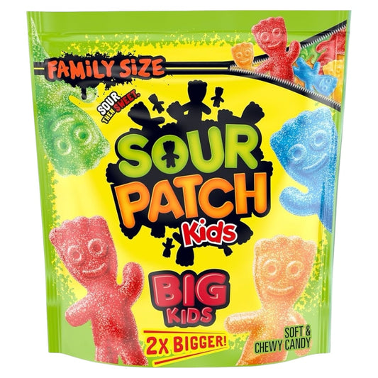 Gomitas Sour Patch BIG KIDS Extra Grande 340g