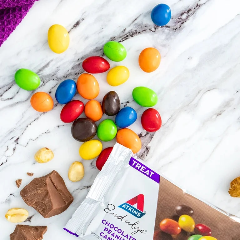 Caramelos Maní & Chocolate Atkins Endulge x5 Unidades - 170g