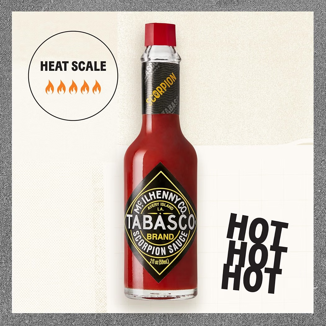 Salsa Tabasco Scorpion Extra Hot 59 mL