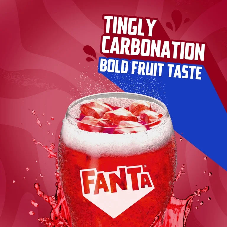 Fanta Sabor Fresa 355 mL