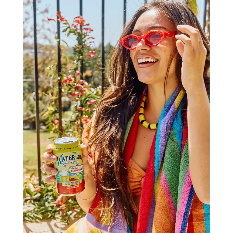 Agua Mineral con Gas Waterloo Lemon Italian Ice 355 mL