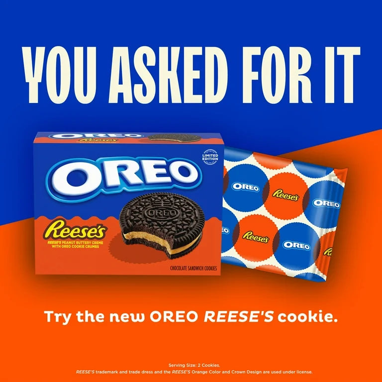 Oreo x Reese’s Tamaño Grande 306g