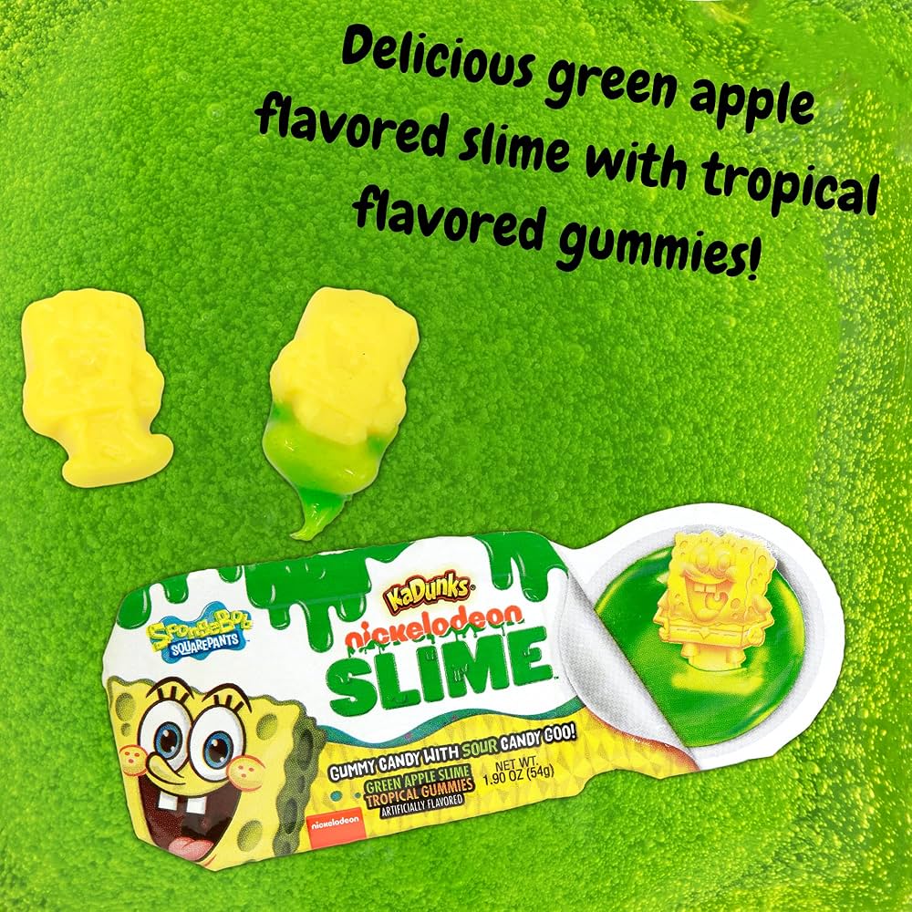 Gomitas Bob Esponja + Slime Ácido 54g