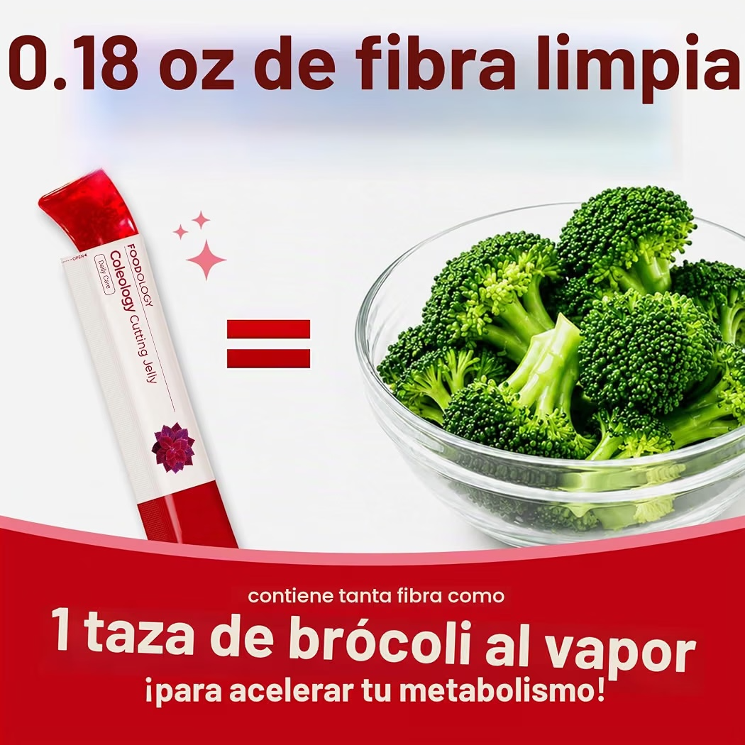 Suplemento Dietético Coleology Cutting Jelly Sabor Granada Barra 250g Pack x10 Unidades