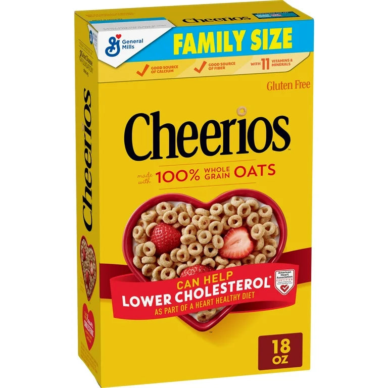 Cereal Proteico Gluten Free Cheerios Avena Tamaño Familiar 510g