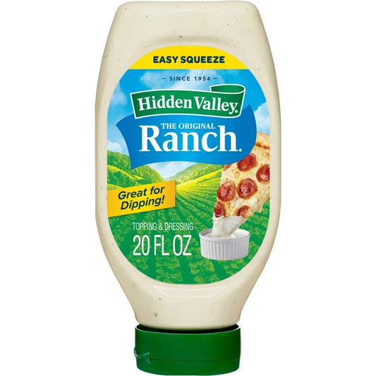 Salsa Ranch Hidden Valley Original Tamaño Grande 591 mL