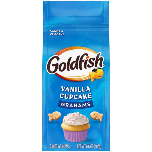 Goldfish Vanilla Cupcake Tamaño Grande 187g