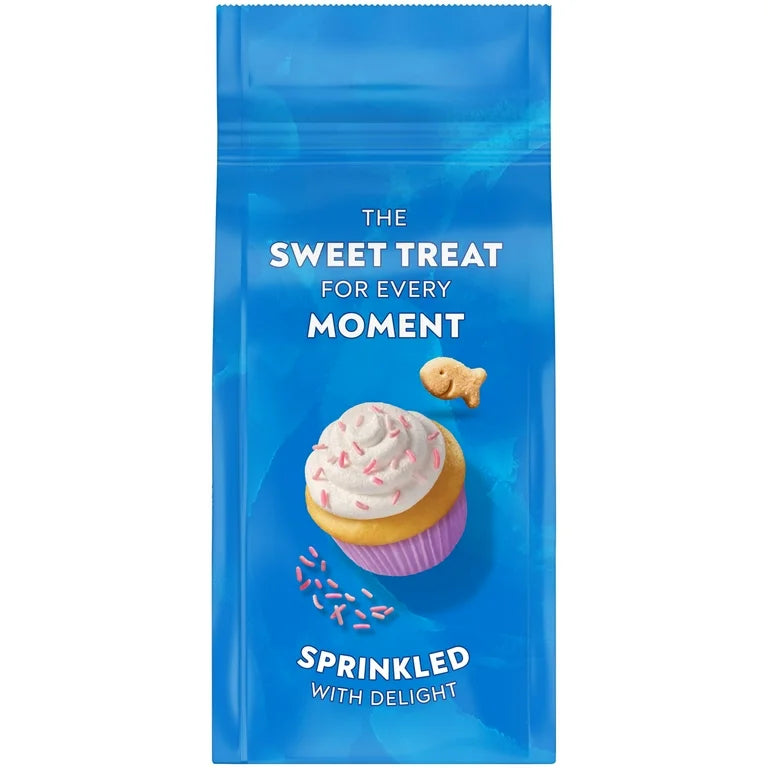 Goldfish Vanilla Cupcake Tamaño Grande 187g