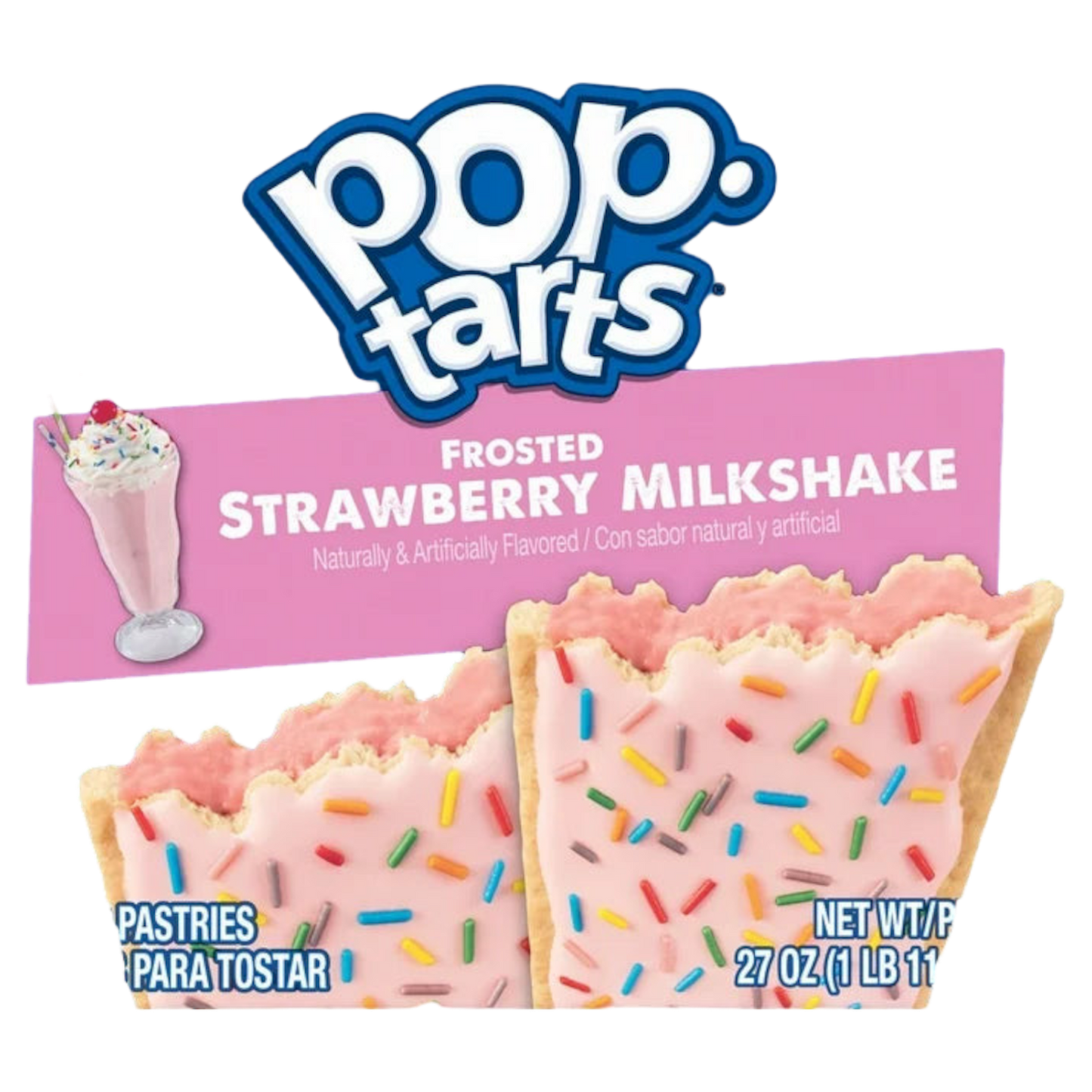 Pop Tarts Malteada de Fresa x2 (Unidad a $5.500)