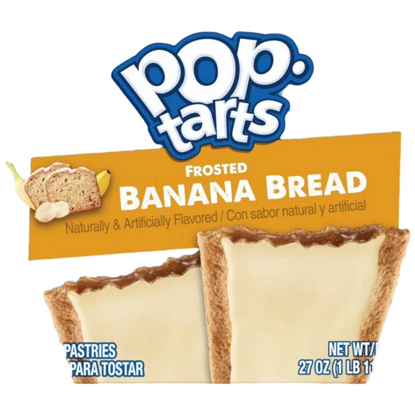 Pop Tarts Banana Bread x2 (Unidad a $5.500)