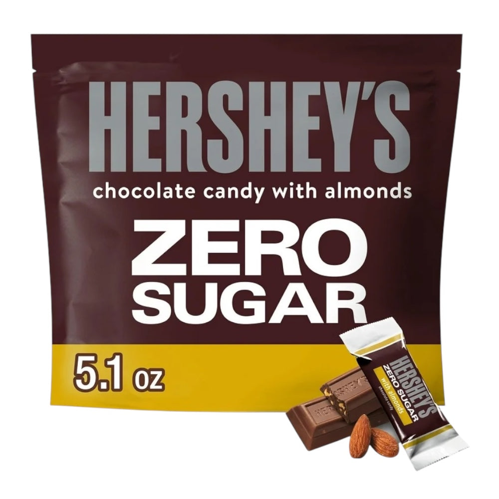 Chocolates Hershey’s + Almendras Sin Azúcar Tamaño Grande 144g