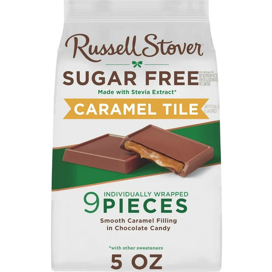 Caramelos Russell Stover Chocolate Relleno Caramelo Suave 144g