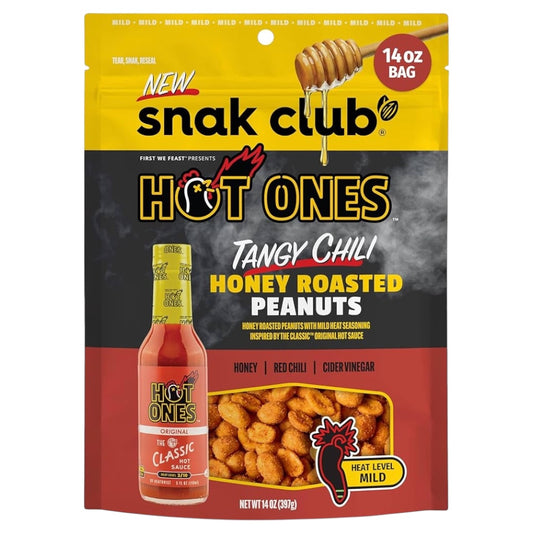 Maní Tostado en Miel x Salsa Hot Ones Original Tamaño Grande 397g