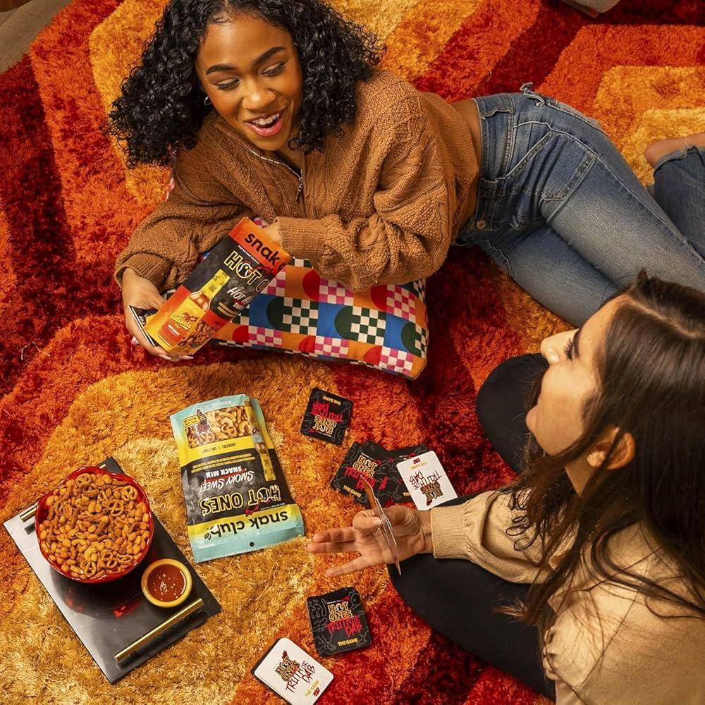 Mix Snacks Surtidos x Salsa Hot Ones Los Calientes Rojo Tamaño Grande 283g