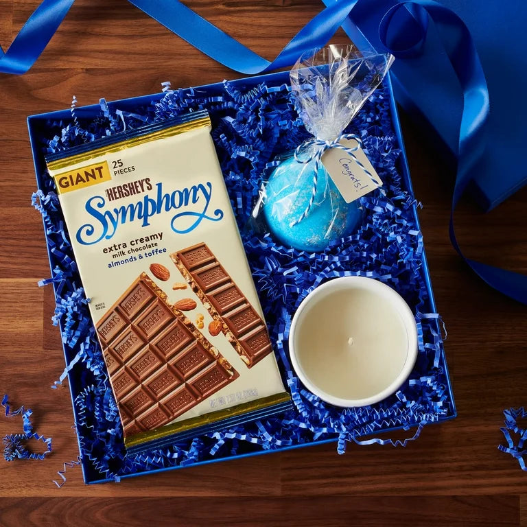 Hershey’s Symphony Milk Chocote Extra Cremoso + Almendras & Toffee Tamaño Gigante 208g