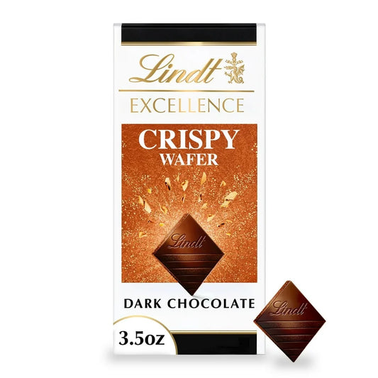 Lindt Excellence Crispy Wafer Dark Chocolate 100g