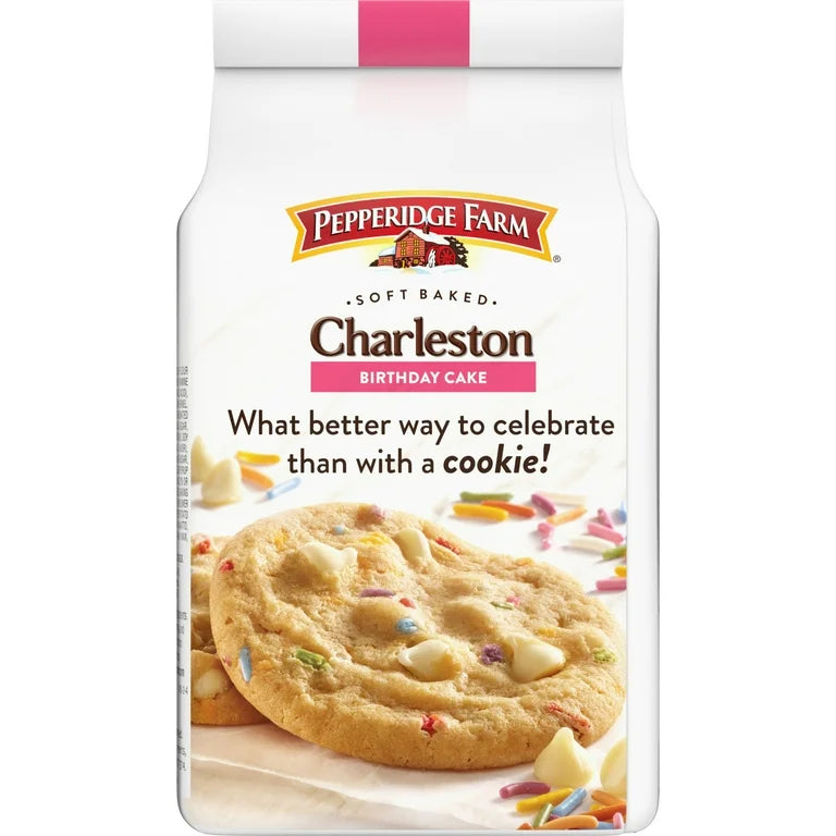 Galletas Pepperidge Farm Soft Baked Charleston Birthday Cake Tamaño Grande 244g