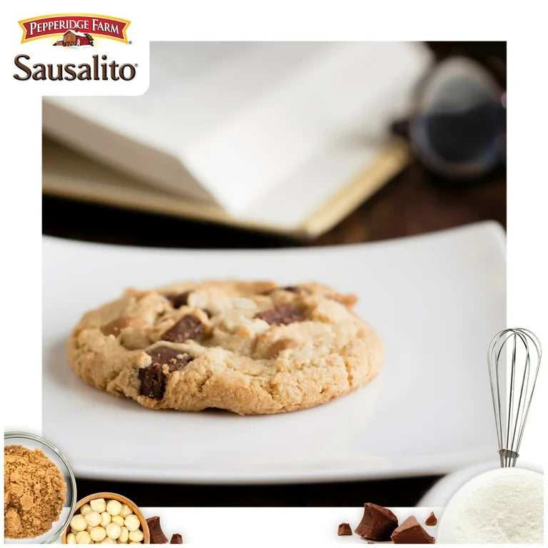 Galletas Pepperidge Farm Sausalito Milk Chocolate Macadamia Tamaño Grande 204g