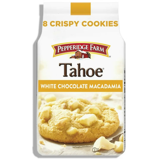 Galletas Pepperidge Farm Tahoe White Chocolate Macadamia Tamaño Grande 204g