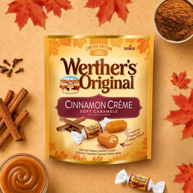 Caramelos Masticables Werther’s Original Chewy Cinnamon Crème 243g