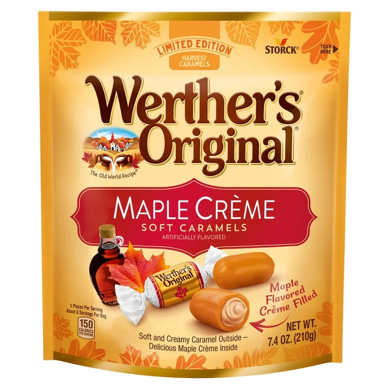 Caramelos Masticables Werther’s Original Chewy Maple Créme 243g