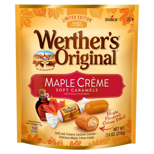 Caramelos Masticables Werther’s Original Chewy Maple Créme 243g