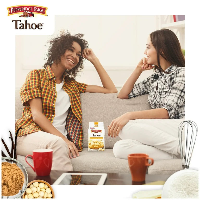 Galletas Pepperidge Farm Tahoe White Chocolate Macadamia Tamaño Grande 204g