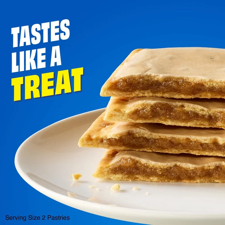 Pop Tarts Boostin’ Brown Sugar Cinnamon 10g Proteína x8 Unidades - 408g