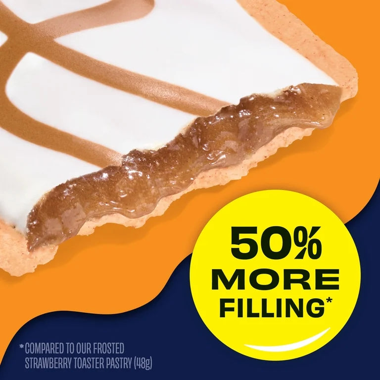 Pop Tarts Super Stuffed Cinnamon Caramel x5 Unidades - 310g