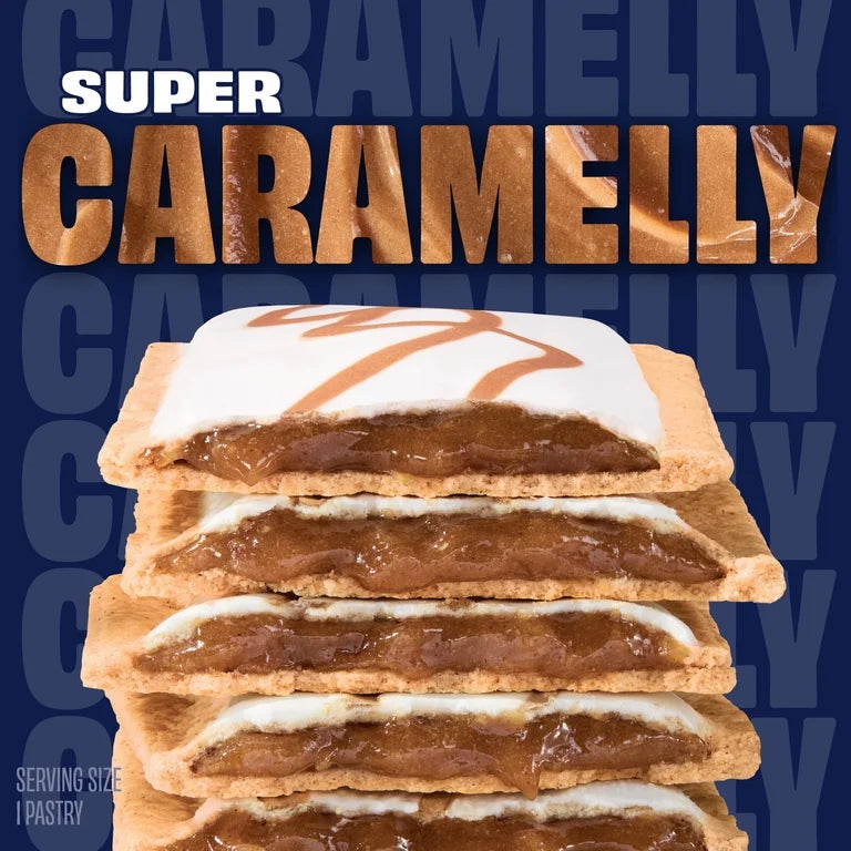 Pop Tarts Super Stuffed Cinnamon Caramel x5 Unidades - 310g