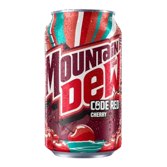Mountain Dew Code Red Cereza 355 mL