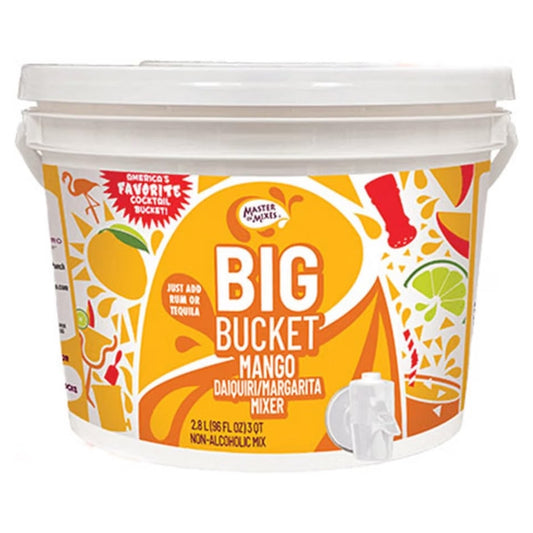 Mezcla Lista Big Bucket Master Of Mixes Mango Daiquirí/Margarita (Just Add Rum or Tequila) 2.8L
