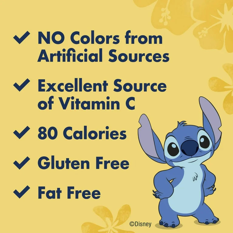 Gomitas Frutales Sin Gluten Disney Stitch x10 Paquetes - 226g