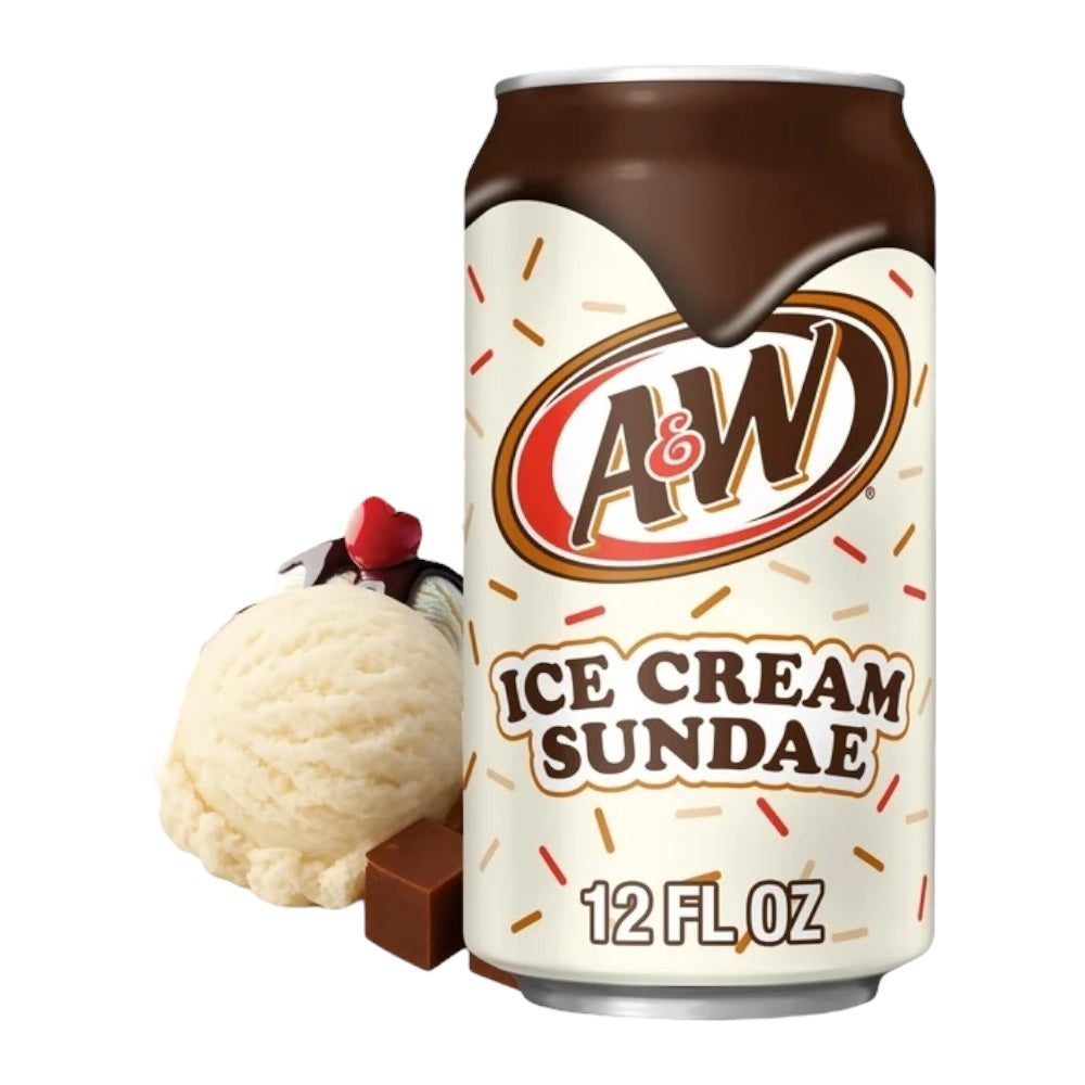Soda A&W Ice Cream Sundae 355 mL