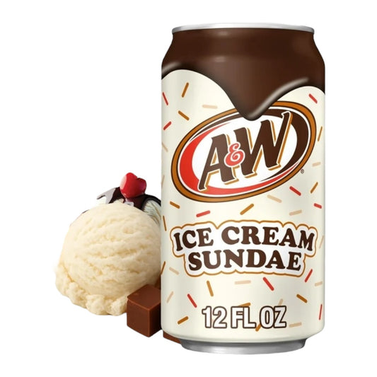 Soda A&W Ice Cream Sundae 355 mL