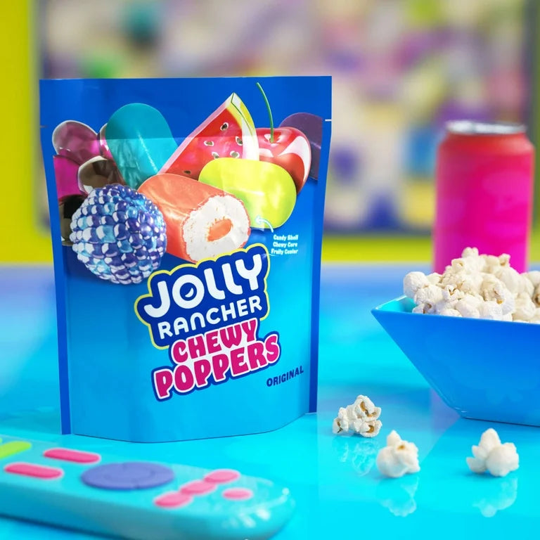 Caramelos Masticables Jolly Rancher Chewy Poppers Original Tamaño Grande 340g