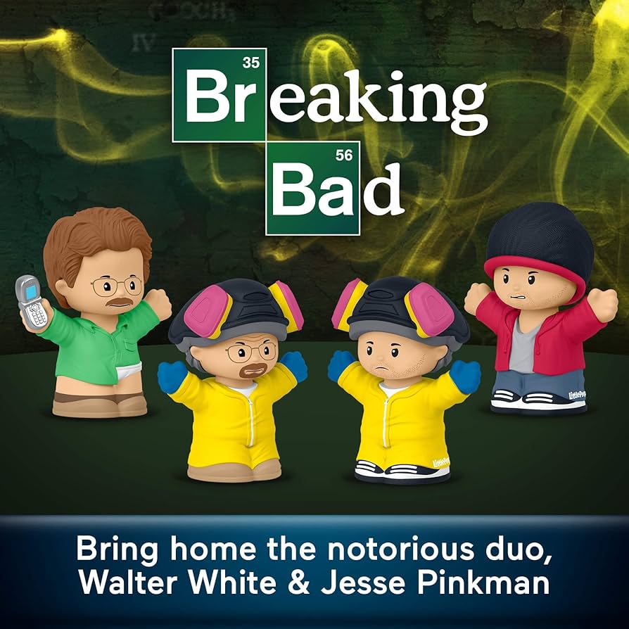 Set Figuras Little People Breaking Bad