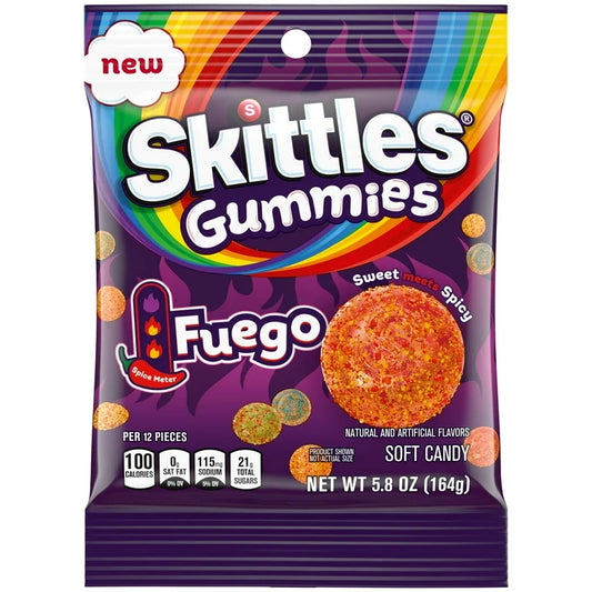 Gomitas Skittles Fuego Picantes 164g