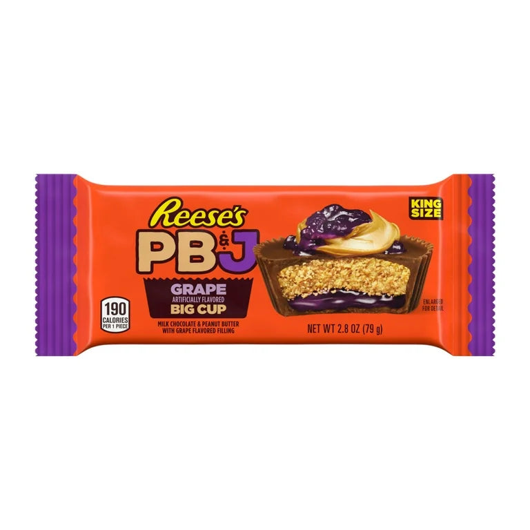 Reese’s PB&J Mantequilla de Maní + Jalea Sabor Uva 15g